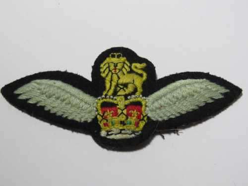 QEII Royal Air Force Pilot wing