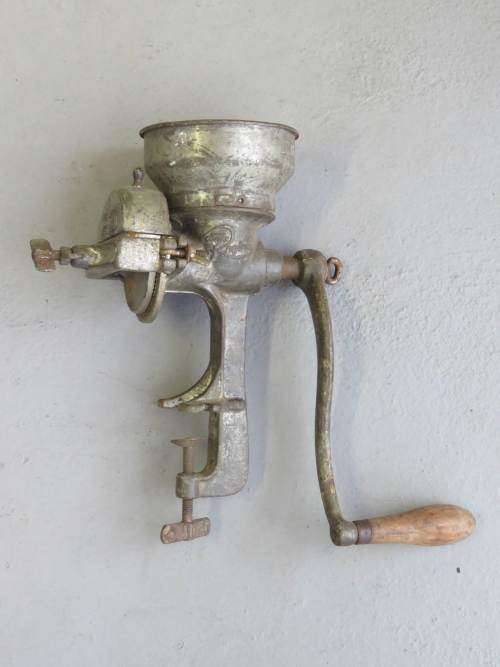 Vintage Cark Schloeper Regina coffee grinder