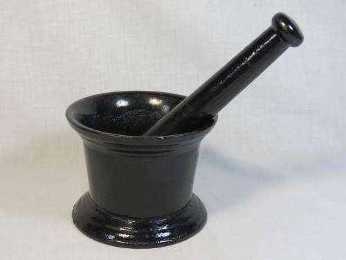 Vintage cast iron Mortar and Pestle