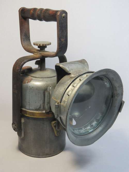 SAR-SAS SA Railways carbide lamp