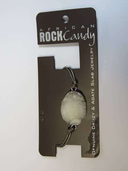 African Rock Candy genuine Druzy and Agate slab jewellery