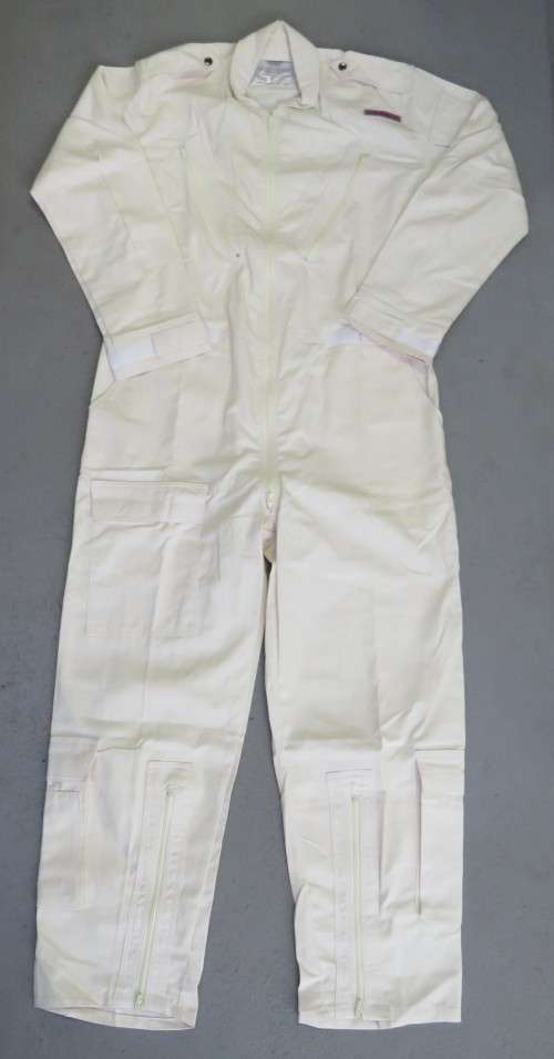 Airwear 100% Cotton Flight Suit - White