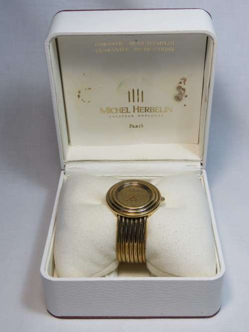 Michel Herbelin ladies watch in box - Not Working