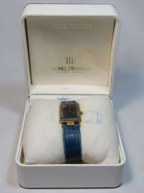 Michel Herbelin Newport ladies watch in box - Well used