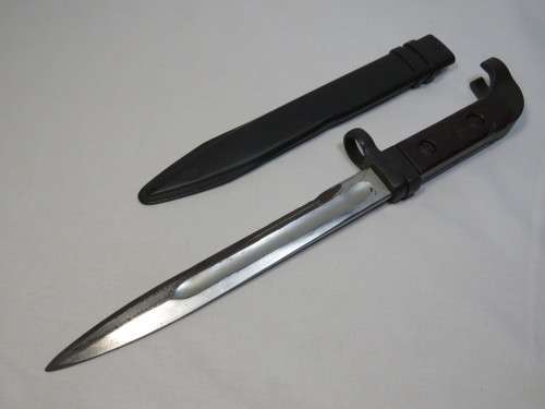 Early model AK47 bayonet with sheath
