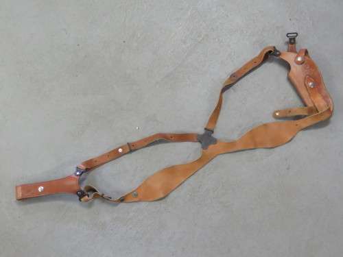 Jackass shoulder rig gun holster - Leather