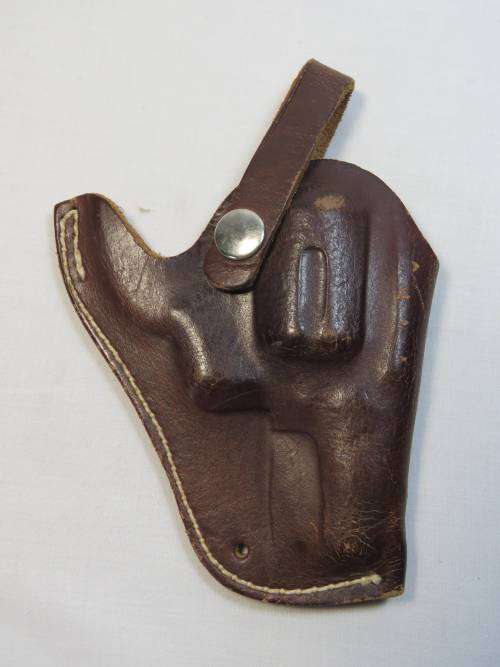 El Paso leather gun holster for .38 revolver