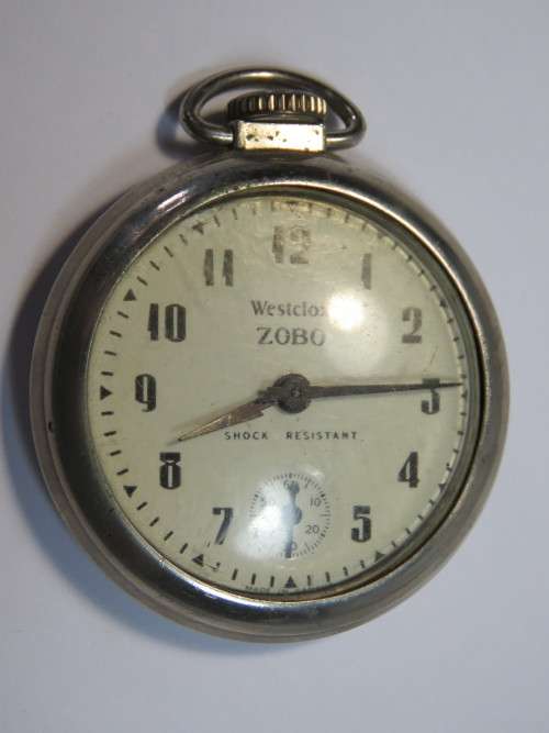 Vintage Zobo pocketwatch - Not working