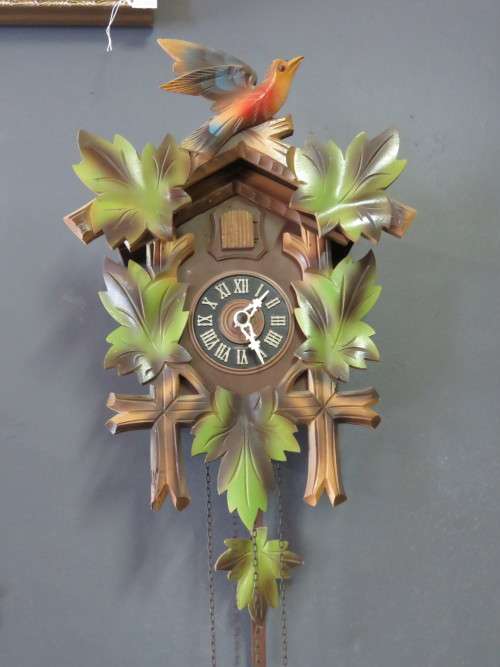 Vintage Hubert Herr cuckoo clock - Working