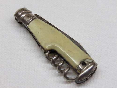 Vintage Richards bottle shaped pocket knife with corkscrew