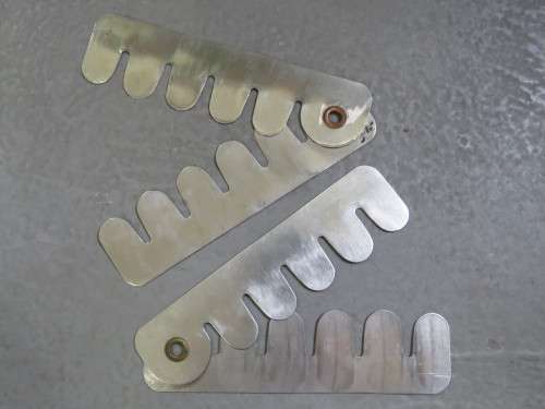 Pair of SADF buttin polishing guards