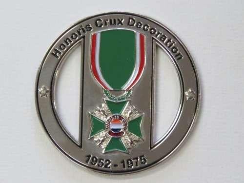 SADF Honoris Crux 1952-1975 commemorative medallion - #45 of 50