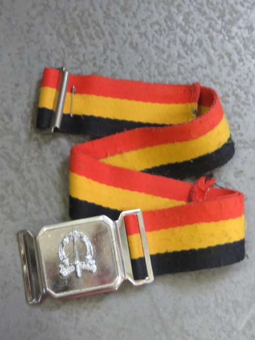 SA Corps of Military Police stable belt and buckle - 71cm