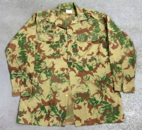 Koevoet Camo long sleeve shirt - 2nd pattern - With Louw name tag - See description for sizes