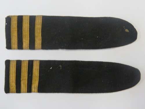 Pair of vintage Aviation first officer epaulettes