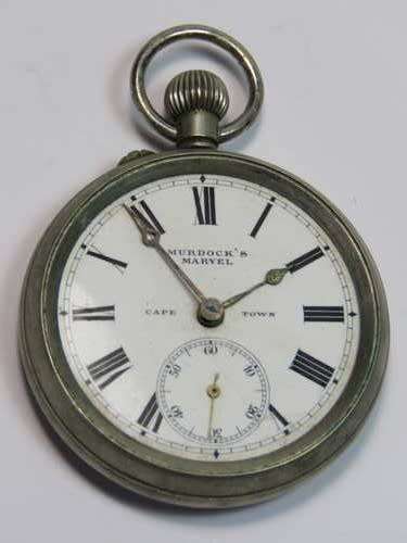 Murdock's Marvel Cape Town pocket watch - Not working - No glass