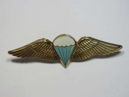 SA Army basic paratrooper wing