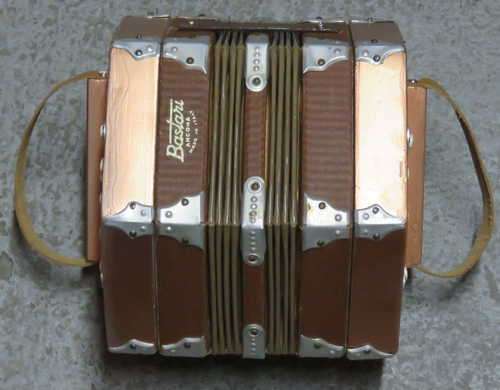 Vintage Bastari Ancona Boer Concertina - Refurbished locally