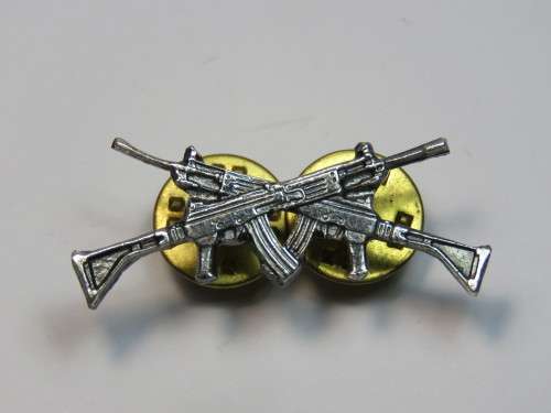 SWAtf 1st Class Marksman proficiency breast badge - Dinnes 1289
