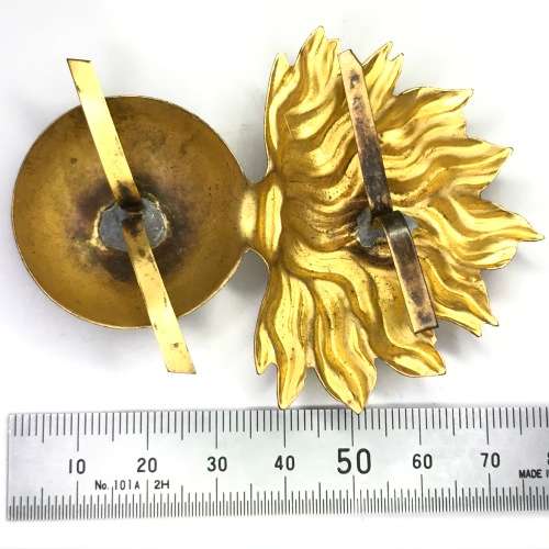 Royal Grenadier Guards large cap helmet badge