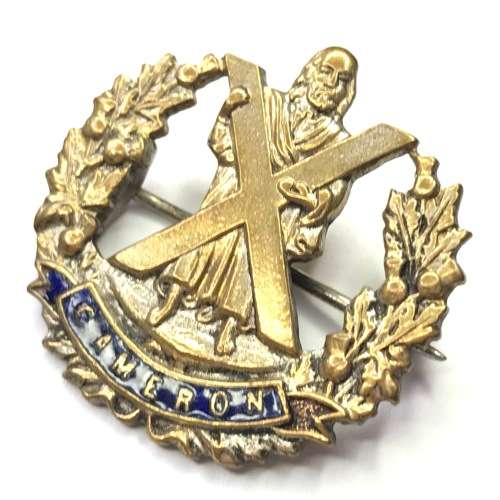 Cameron Highlanders sweetheart brooch