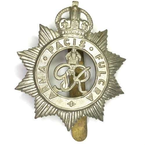 Somerset Yeomanry cap badge with slide
