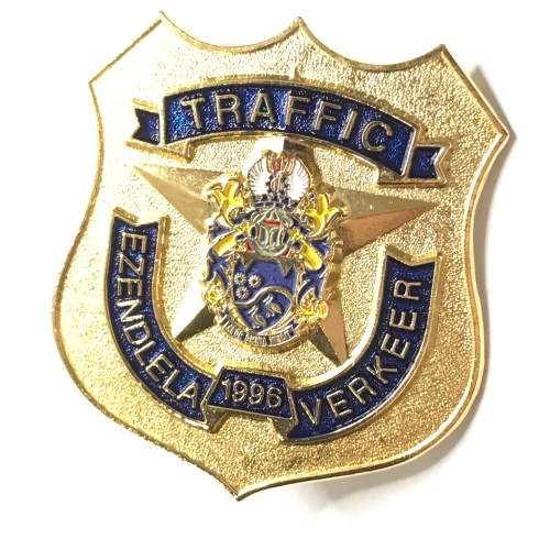 Vintage SA Traffic Police badge