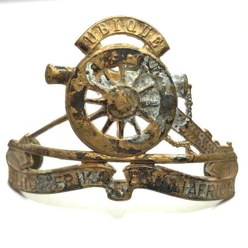 South Africa field artillery cap badge