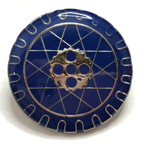 SA Army Equestrian Centre Motorbike Instructor badge - blue class 2 variation