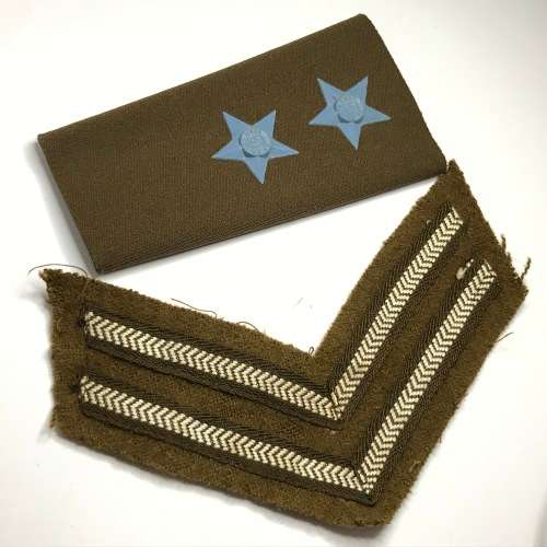 Lot of military badges and insignia