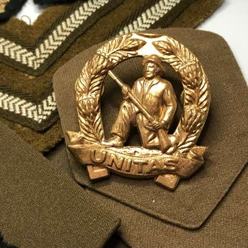 Lot of military badges and insignia