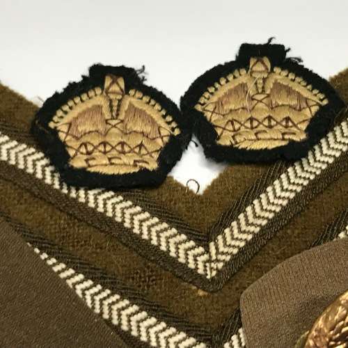 Lot of military badges and insignia