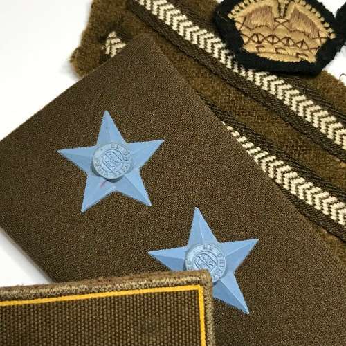 Lot of military badges and insignia