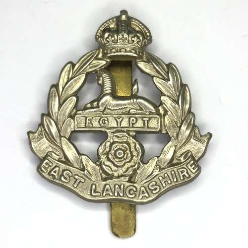 East Lancashire regiment cap badge