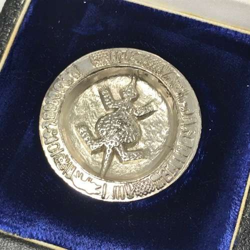 Rhodesian Bavenda Divining Bowl Pure Silver ingot - no 434 of 1000 - 29,9g