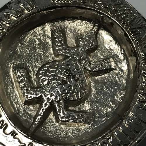 Rhodesian Bavenda Divining Bowl Pure Silver ingot - no 434 of 1000 - 29,9g