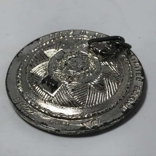 Rhodesian Bavenda Divining Bowl Pure Silver ingot - no 434 of 1000 - 29,9g