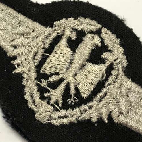 West German Air Force pilot wings - 2nd class