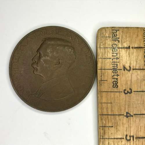 1939 Dr. Karl Landsteiner Red Cross medallion