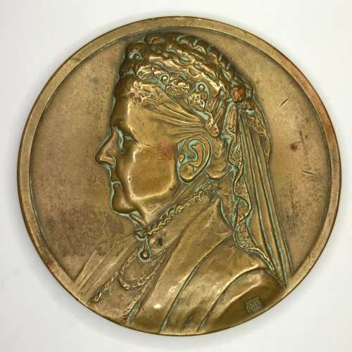 Netherlands 1879-1929 Koningin Moeder Regentes 50 Year medallion