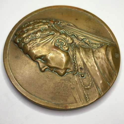 Netherlands 1879-1929 Koningin Moeder Regentes 50 Year medallion