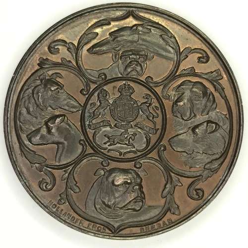 Natal Kennel Club medallion issued to Banham Scamp (Durban)