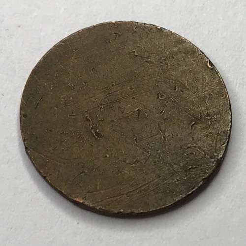 Small copper George V coronation medallion