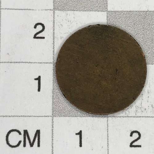 Small copper George V coronation medallion