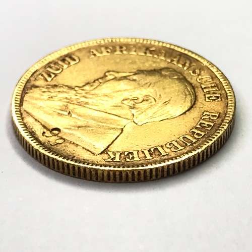 1898 ZAR 99 overstrike Kruger pond - overstamp is smaller than single 9 but bigger than normal 99