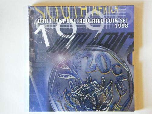 1998 RSA Brilliant uncirculated coin set, only 2737 sets issued - Decmarkdown