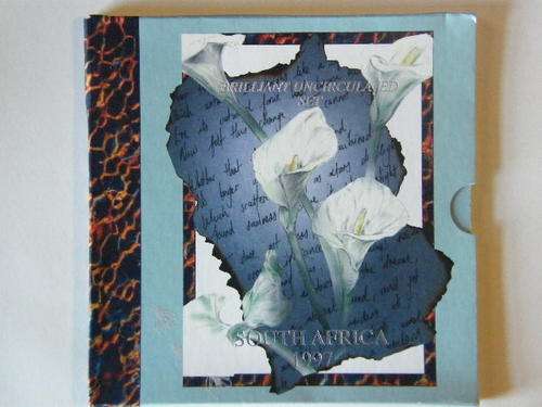 1997 RSA Brilliant Uncirculated coin set, only 4236 sets issued
