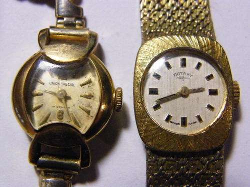 Ladies Union special and Rotary watches - not working, overwound