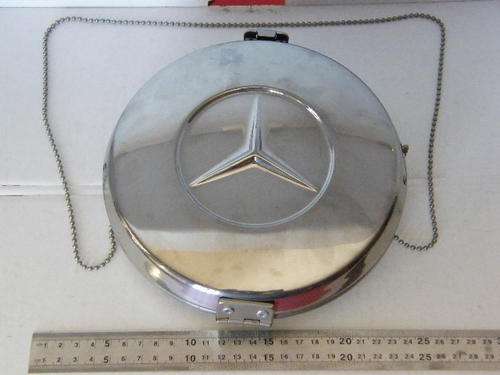 Vintage Mercedes Benz Wheel hub handbag as per photo