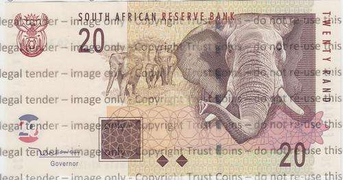 TT Mboweni 1st Issue R20 Note - AU++ / UNC - as per photo